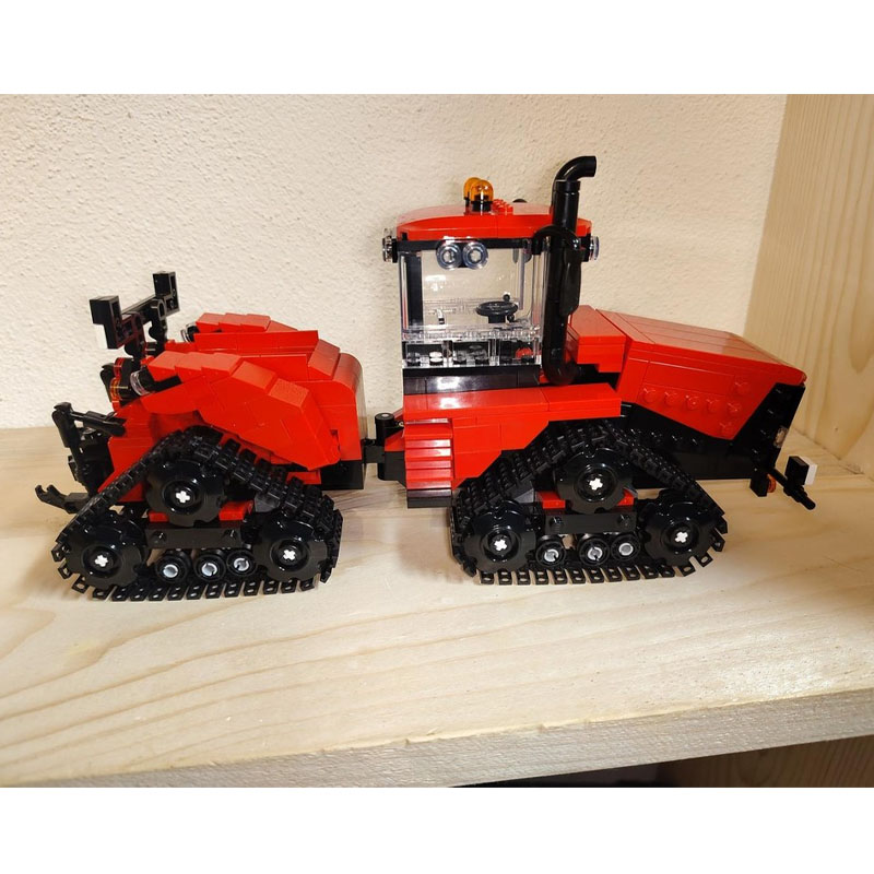 Urban Farming And Urban Agriculture - Конструктор MOC-260750: Модель трактора для обработки
