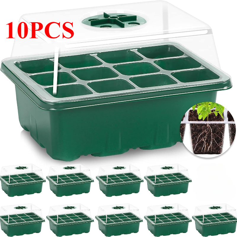 Dome Propagation Kit - 10 шт. лотки для рассады, стартовый