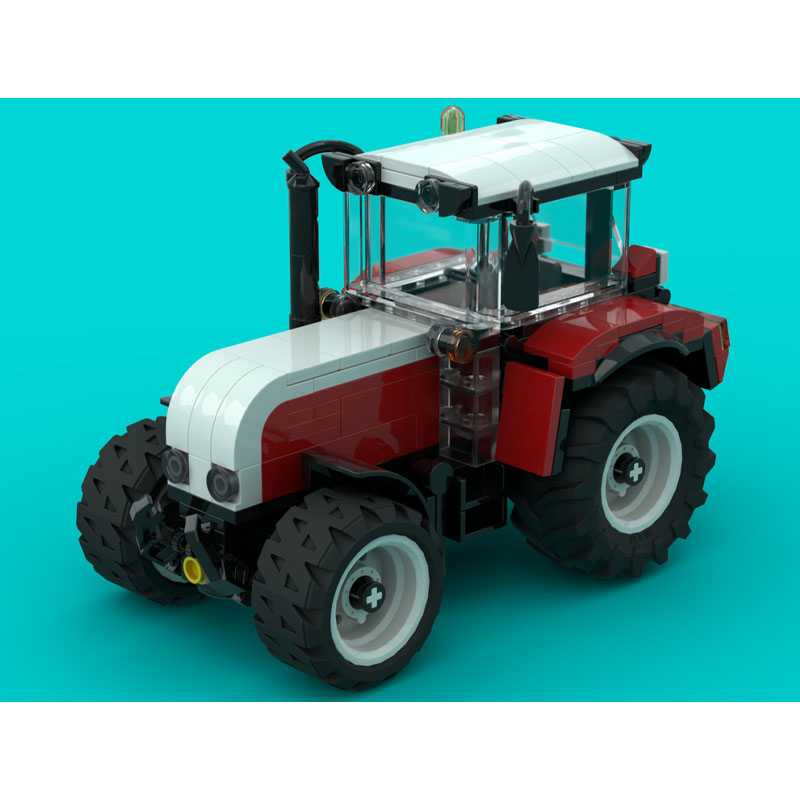 Urban Farming And Urban Agriculture - Конструктор MOC-256353 «Городской сельскохозяйственный трактор»: креативный