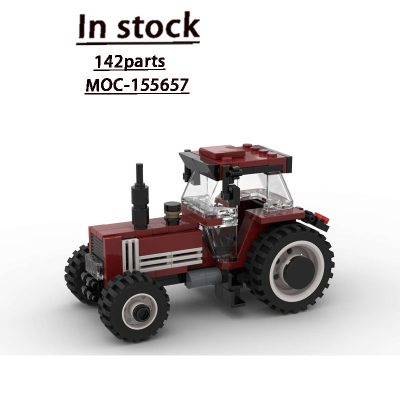 Urban Farming And Urban Agriculture - Конструктор MOC-155657 «Городская ферма»: Ретро-трактор, 142